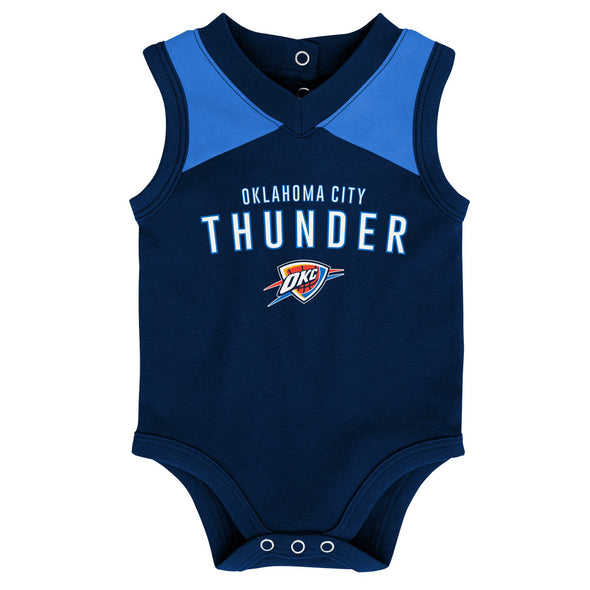 Outerstuff NBA Infant (12M-24M) Oklahoma City Thunder 3-Piece Bodysuit Set