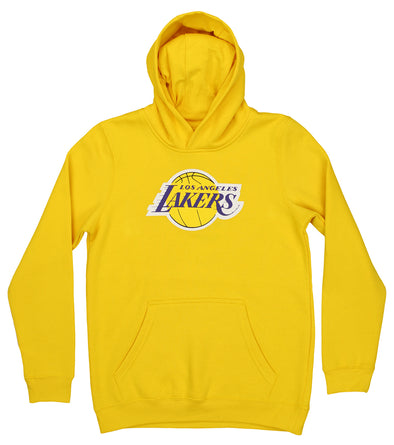 Outerstuff NBA Youth Los Angeles Lakers Primary Logo FLC Hoodie