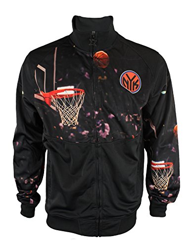 Zipway NBA Mens New York Knicks Courtside Full Zip Athletic Jacket