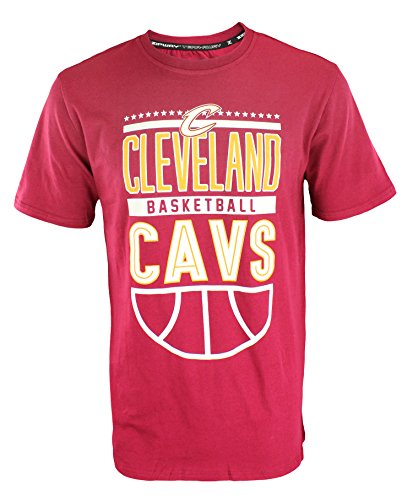 Zipway NBA Men's Cleveland Cavaliers Stars & Bars T-Shirt, Maroon