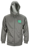 NCAA College Men's Notre Dame Fighting Irish Performance Zip Up Hoodie