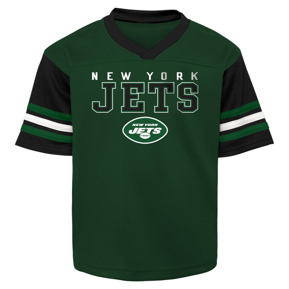 Outerstuff NFL Youth Boys New York Jets Team Logo Knit Top Jersey