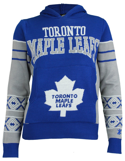 Outerstuff NHL Youth Boys Toronto Maple Leafs Ugly Holiday Hoodie