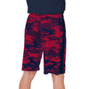 Zubaz Men's NFL Houston Texans Lightweight Camo Lines Shorts with Logo