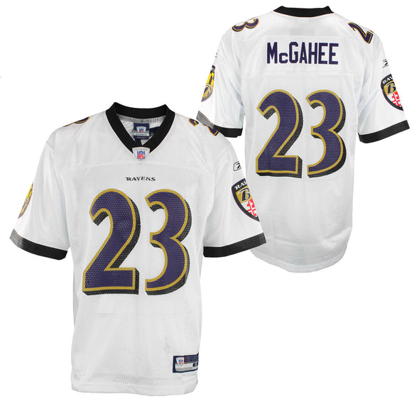 Reebok NFL Men's Baltimore Ravens Willis McGahee #23 Replica Jersey, White