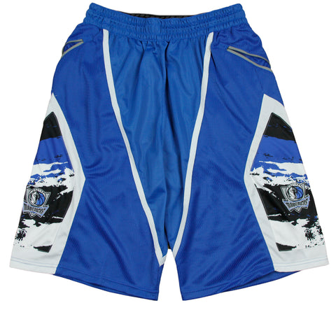 Zipway NBA Basketball Men's Dallas Mavericks Paint Splash Basketball Shorts