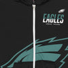 Outerstuff NFL Men's Philadelphia Eagles Drill Performance Full Zip Hoodie