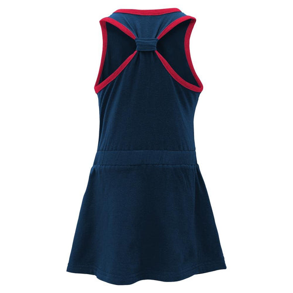 Outerstuff MLB Infant Girls Atlanta Braves Cris Cross Tank Dress