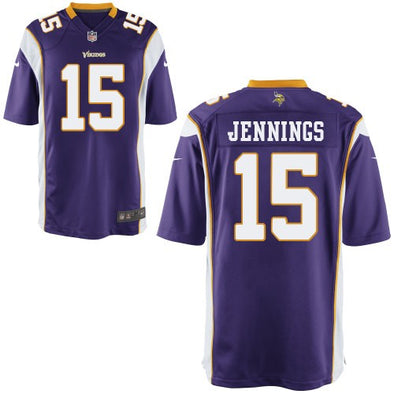 Nike NFL Minnesota Vikings Greg Jennings #15 Youth Game Day Jersey