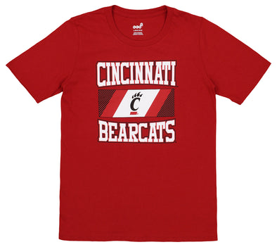 Gen 2 NCAA Youth Boys Cincinnati Bearcats The Captain Short Sleeve T-Shirt