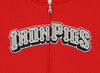 Outerstuff MILB Youth (8-18) Lehigh Valley Ironpigs Wordmark Hoodie, Red