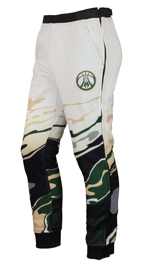 Zipway NBA Men's Milwaukee Bucks Hot Lava Tear-Away Pants