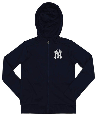 Outerstuff MLB Youth/Kids New York Yankees Performance Full Zip Hoodie