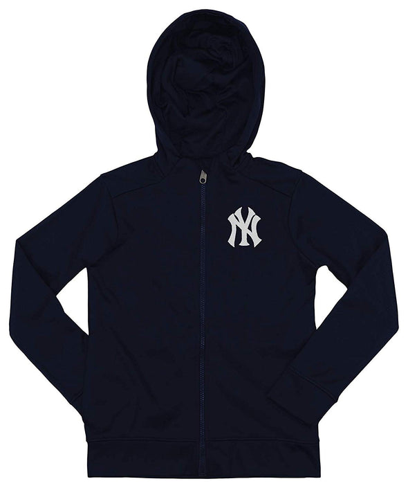 Outerstuff MLB Youth/Kids New York Yankees Performance Full Zip Hoodie