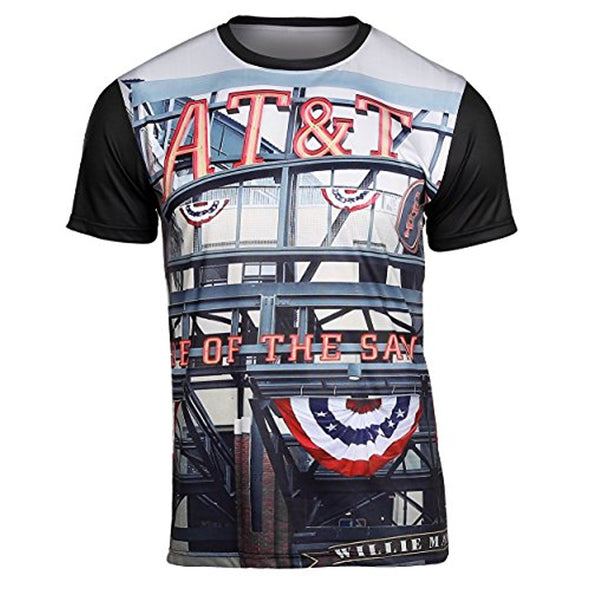 KLEW Men's MLB San Francisco Giants Men's Thematic Tee Shirt