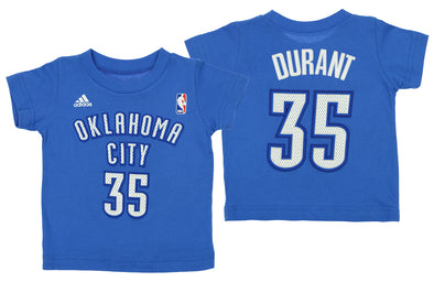Adidas NBA Toddlers Oklahoma City Thunder Kevin Durant #35 Game Time Tee