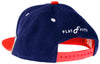 Flat Fitty About That Life Snapback Cap Hat, Blue, One Size