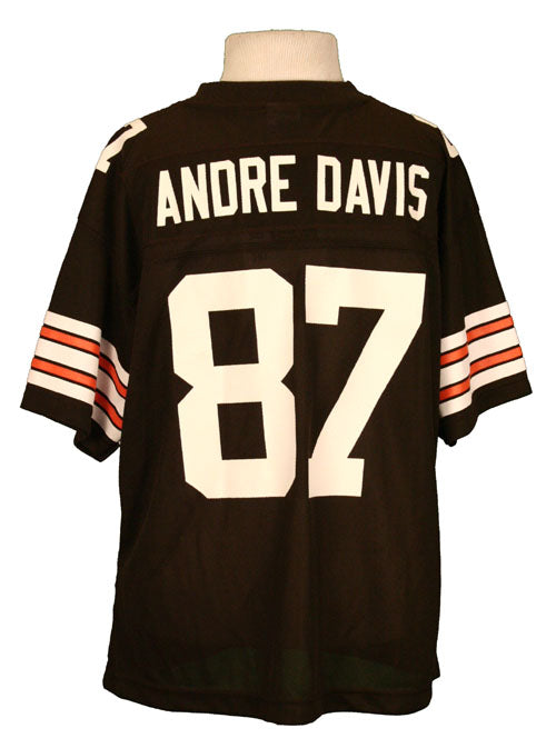 Reebok NFL Women's Cleveland Browns ANDRE DAVIS # 87 Jersey - Brown