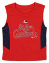 Baseball MLB Toddlers St. Louis Cardinals Foul Line Shorts Set, Red