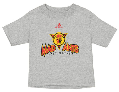 Adidas NBA G League Toddlers Fort Wayne Mad Ants Team Shirt, Gray