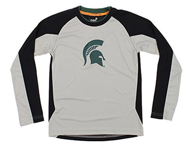 NCAA Youth Michigan State Spartans Covert Dri-Tek Long Sleeve Shirt