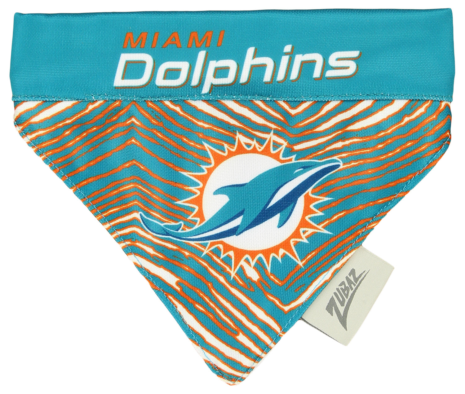 Miami Dolphins Bandana, NFL Dog Bandana