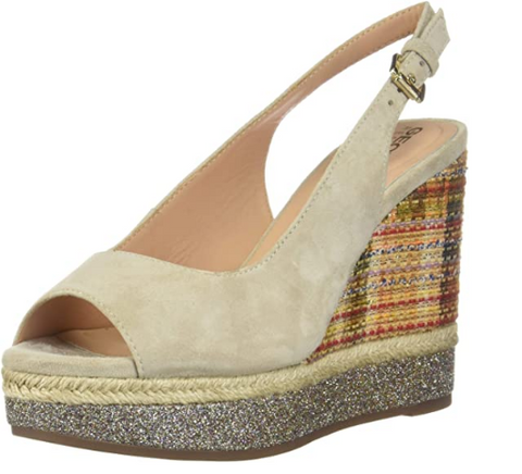 Geox Women's D Yulimar A Wedge Heel Open Toe Sandals, Color Options
