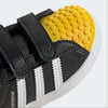 Adidas Infants Superstar X Lego Low Sneakers, Core Black/Cloud White/Cloud White