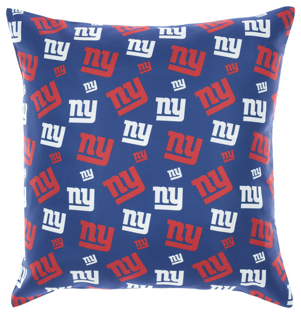 FOCO NFL New York Giants 2 Pack Couch Throw Pillow Covers, 18 x 18