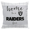 Northwest Las Vegas Raider NFL 2 Piece Sweet Home Fan Throw Pillow Cover 18 X 18