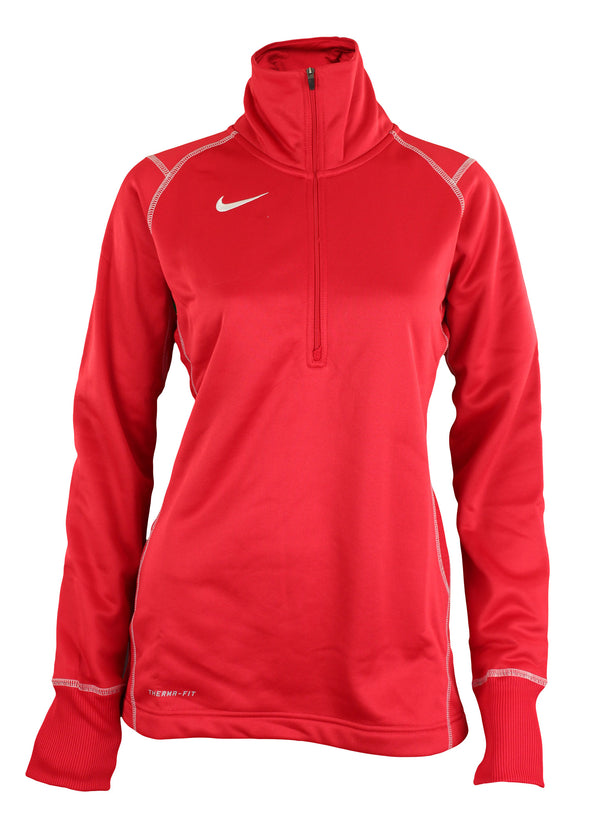 Nike Womens 1/4 Zip Performance Thermafit Pullover, Color Options