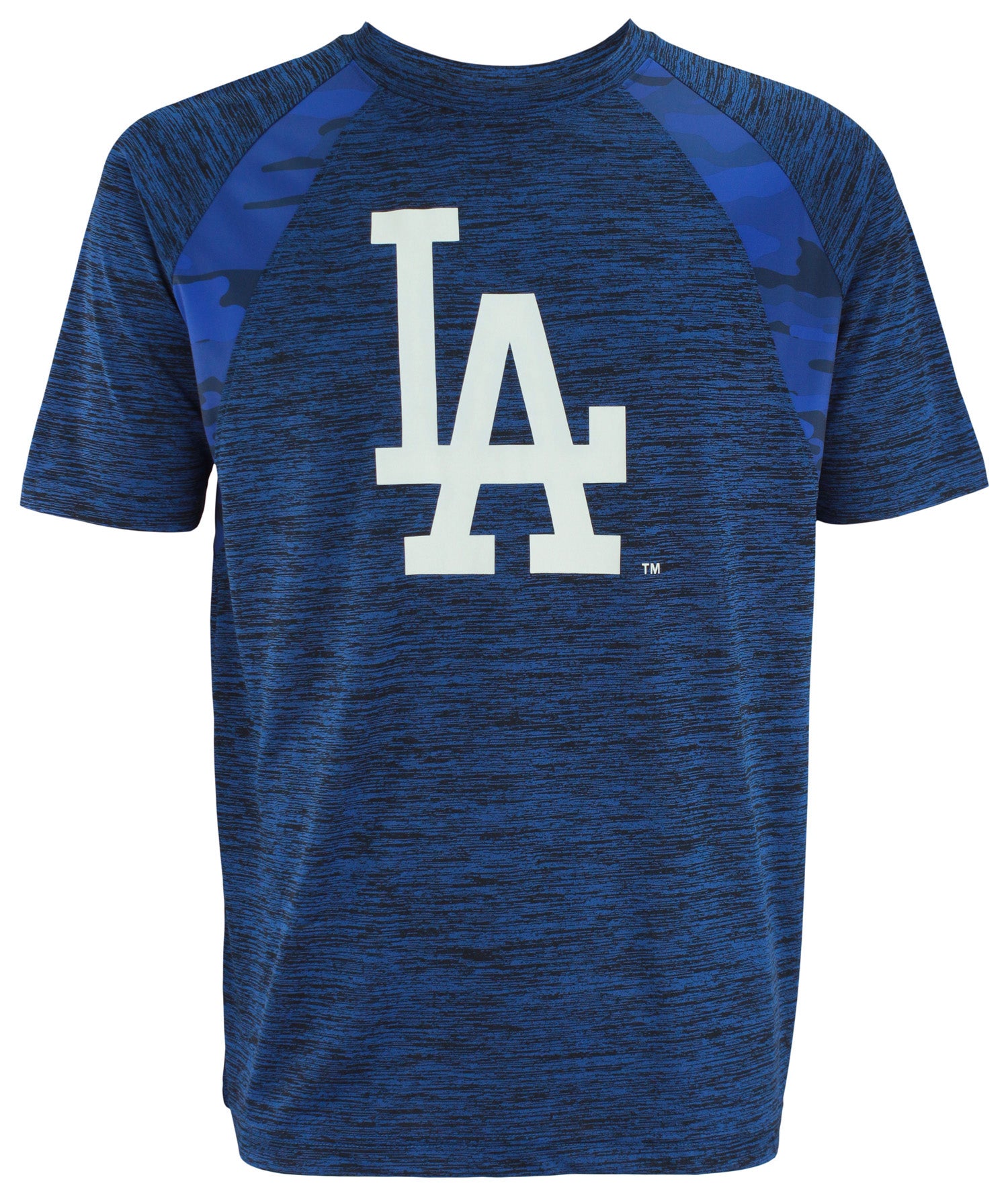 LA Dodgers Camo Logo Maroon T-Shirt
