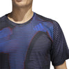 adidas Men's Free-Lift Short Sleeve 7V7 Tee, Black