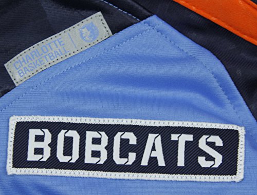 Adidas NBA Youth Boy's Charlotte Bobcats On The Court Warm Up Jacket, Blue  