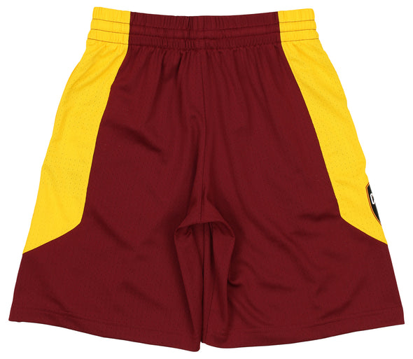 Outerstuff Cleveland Cavaliers NBA Boys Youth Practice Shorts, Wine/Gold