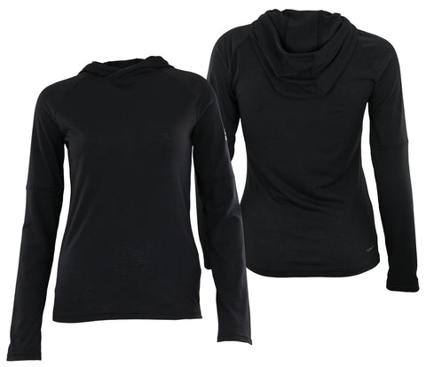 Adidas Women's Ultimate Long Sleeve Hooded Tee, Color Options