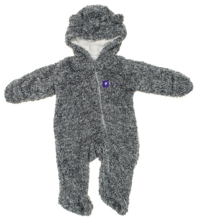 Outerstuff NCAA Newborn NYU Violets Game Nap Teddy Fleece Coverall