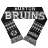 Forever Collectibles NHL Boston Bruins 2 Sided Knit Wordmark Logo Scarf