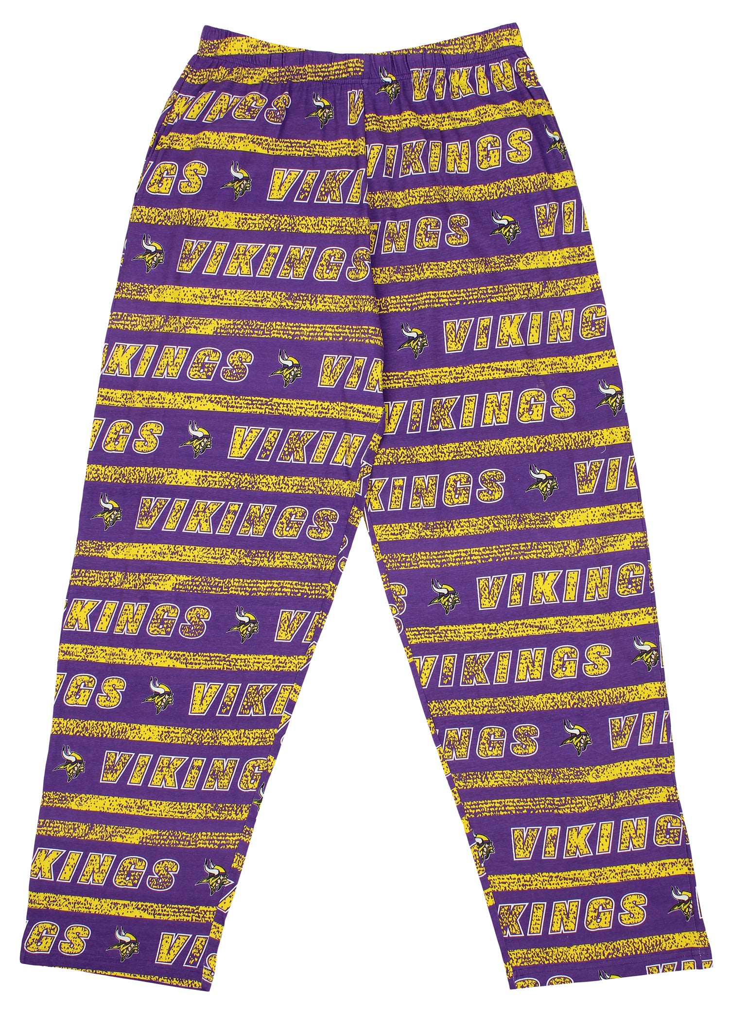 Zubaz NFL Men s Minnesota Vikings Static Lines Comfy Pants Fanletic