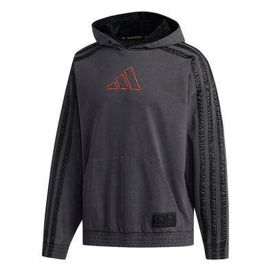 Adidas Men's DANIEL PATRICK X HARDEN Hoodie, Black / Red