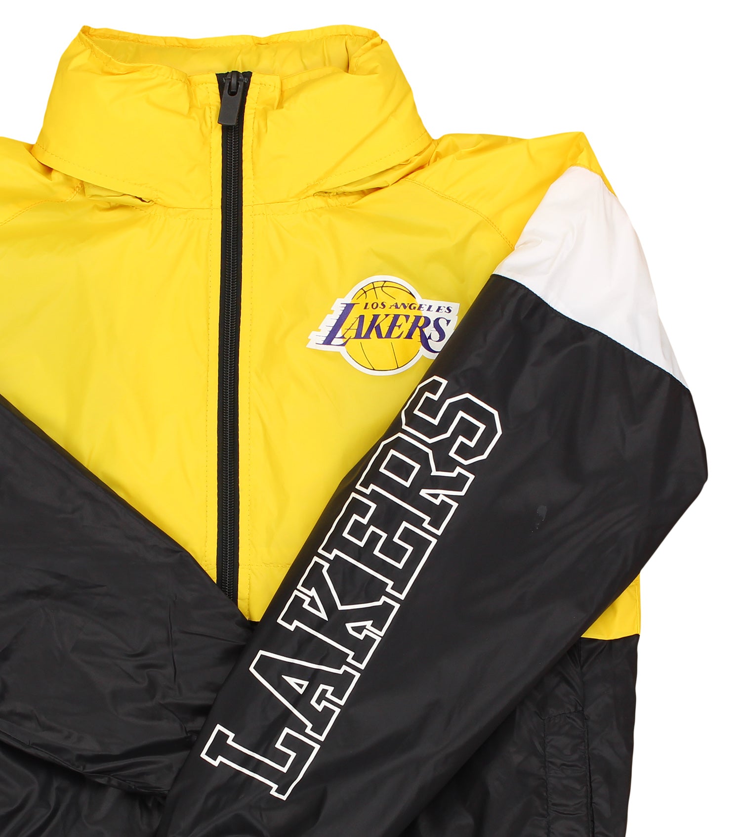 Outerstuff NBA Youth Los Angeles Lakers Full Zip Windbreaker Jacket –  Fanletic