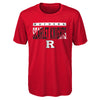 Outerstuff Rutgers Scarlet Knights NCAA Kids (4-7) Short Sleeve Dri-Tek Tee, Scarlet
