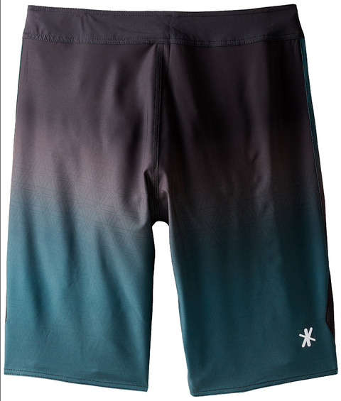 KLEW NFL Men's New York Jets Gradient Board Shorts