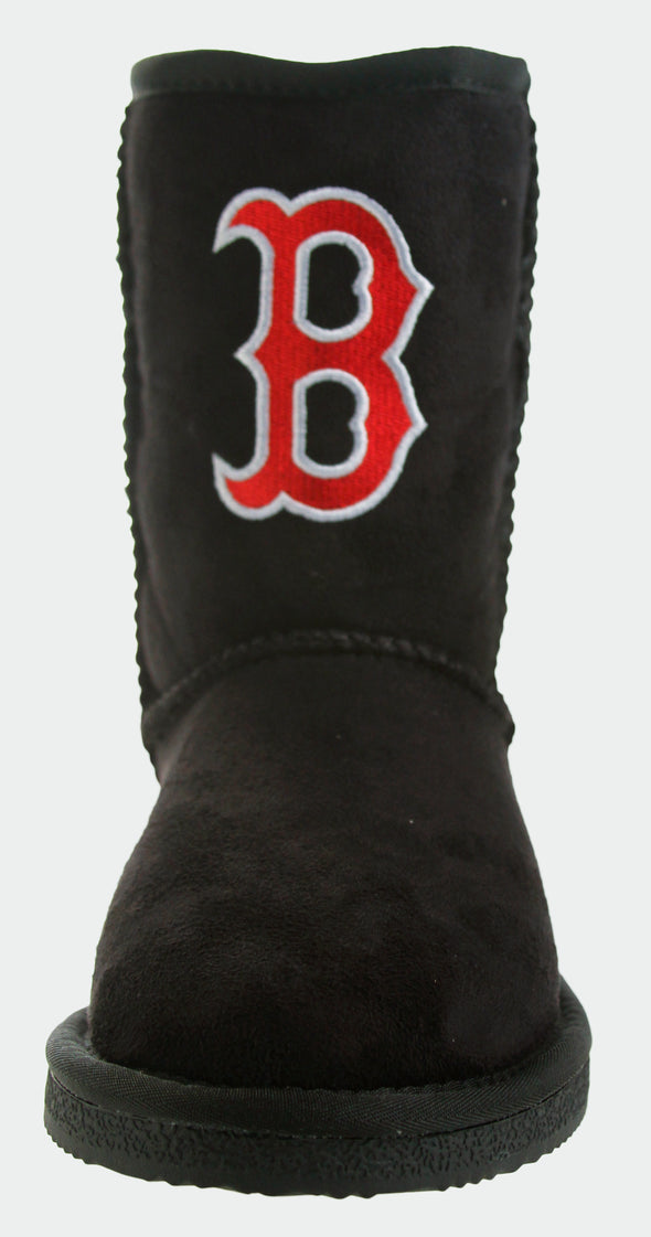 Cuce Shoes MLB Women's Boston Red Sox The Ultimate Fan Boots Boot - Black