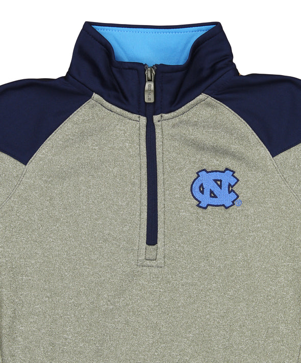 Outerstuff NCAA Kids (4-7) North Carolina Tar Heels Helix 1/4 Zip Track Jacket