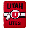 Northwest NCAA Utah Utes Singular Silk Touch Throw Blanket, 45" x 60"