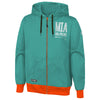 Outerstuff NFL Men's Miami Dolphins Drop Back Performance Fleece Hoodie