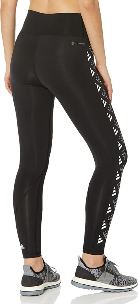 Adidas Women's Optime Training 7/8 Full Tights, Black