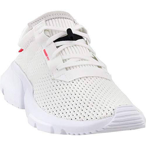Adidas Kids POD-S3.1 C Mid Sport Sneakers, White/Red