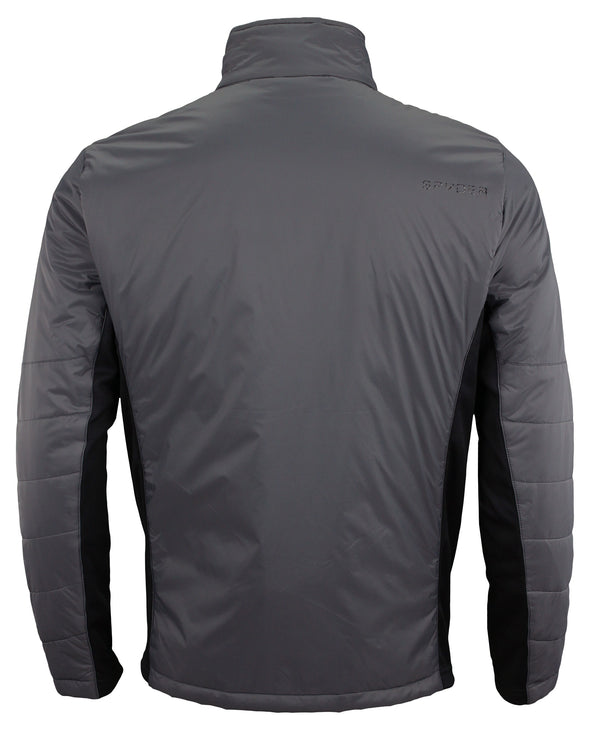 Spyder Men's Stealth Full Zip Hybrid Jacket, Color Options